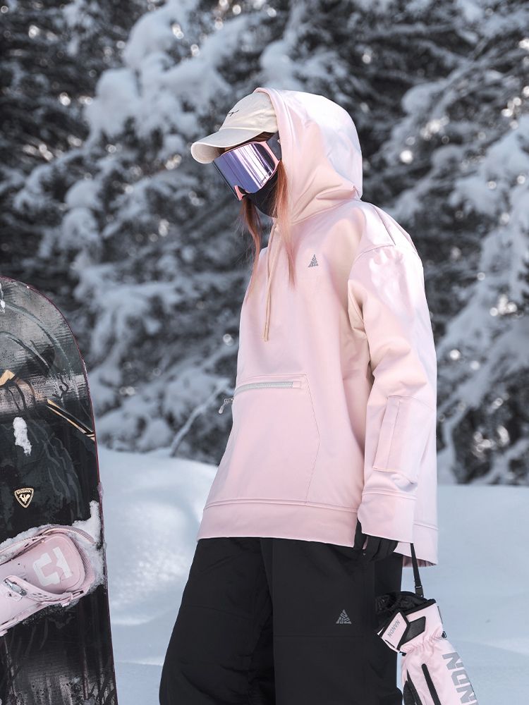NANDN Chic Zip Pocket Hoodie - Women's NANDN | Snowears.com