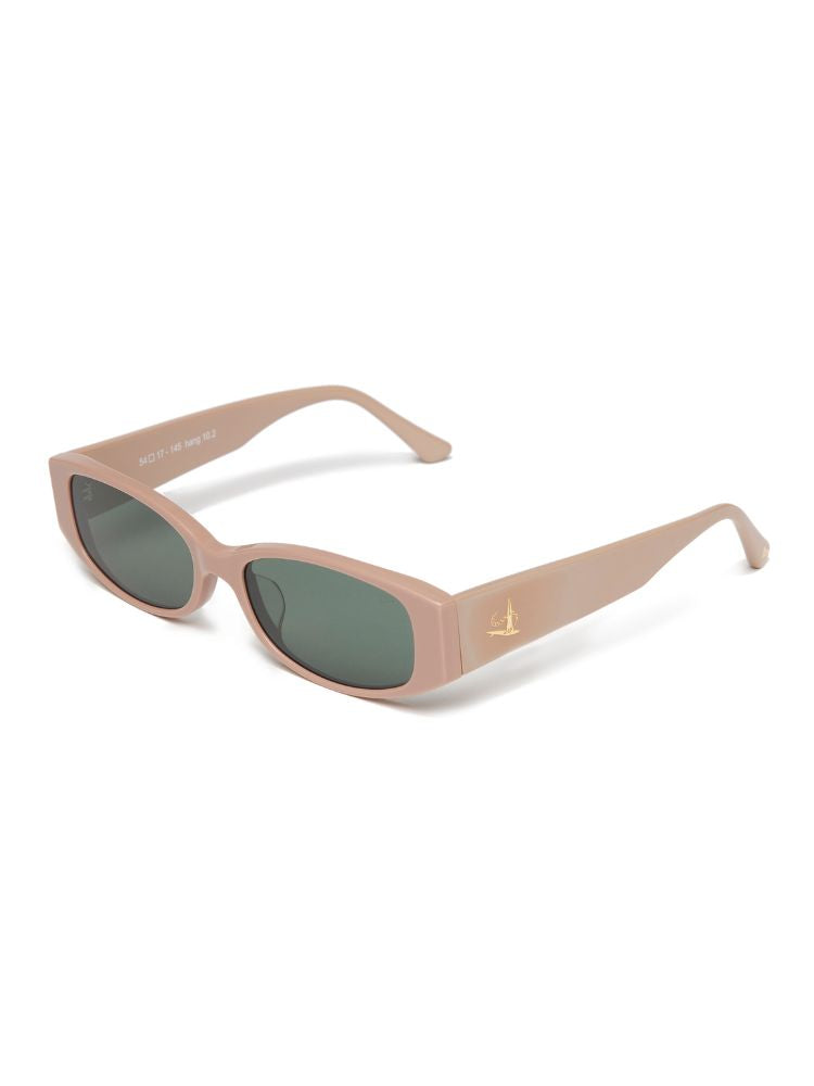 CHILLHANG Small Frame Square Beach Sunglasses - Pink Frame Pink ChillHang | Snowears.com
