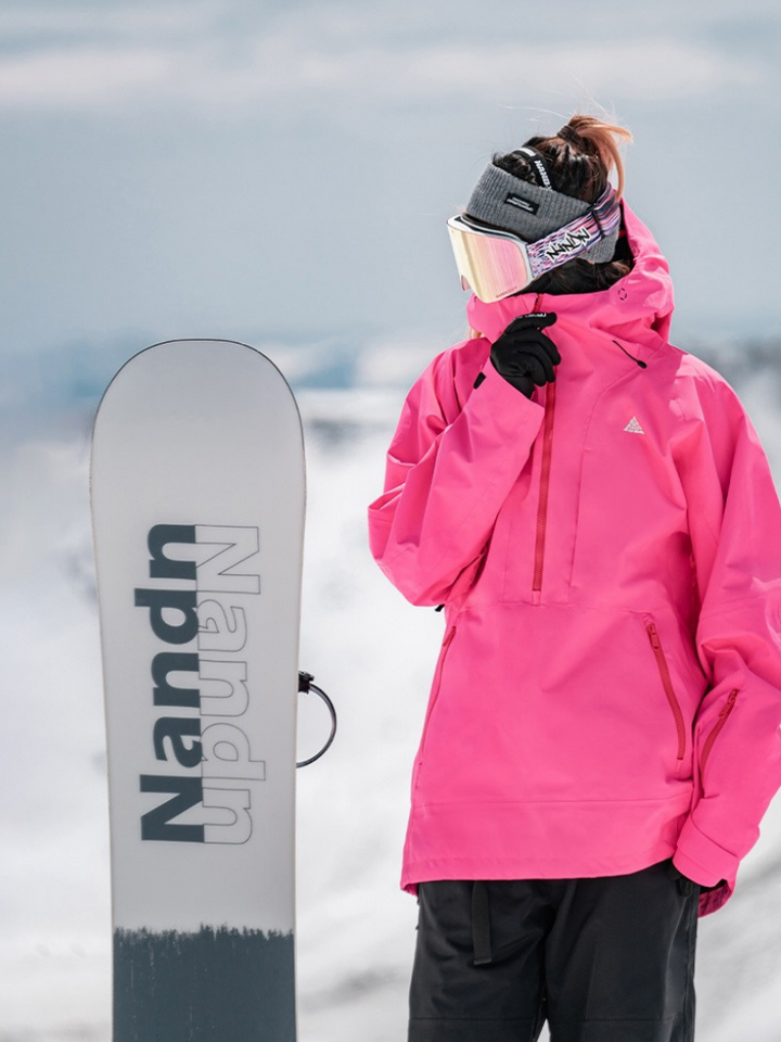 NANDN 3L Shield Lite Half-Zip Shell Jacket - US Only - Snowears- Jackets