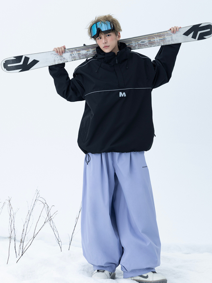 Molocoster Parachute Baggy Ski Pants – Unisex - Snowears