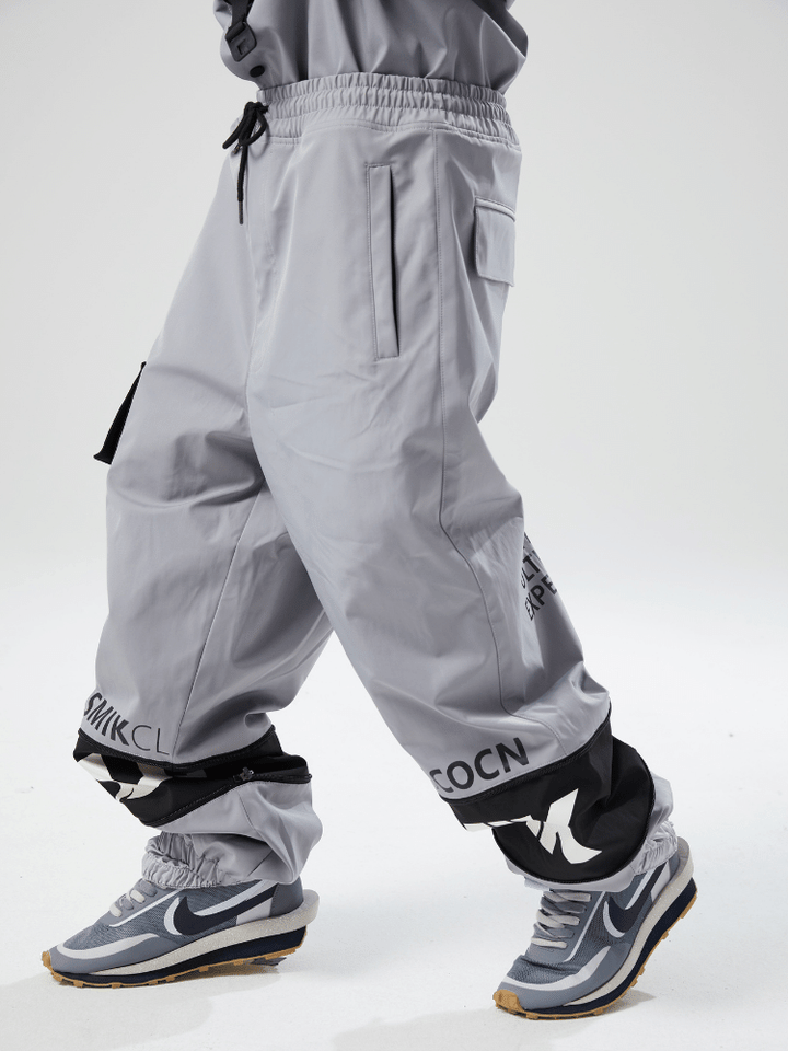 Tolasmik Snowboarding Baggy Style Cargo Snow Pants - Women's - Snowears- Womens snowboard/Ski Pants