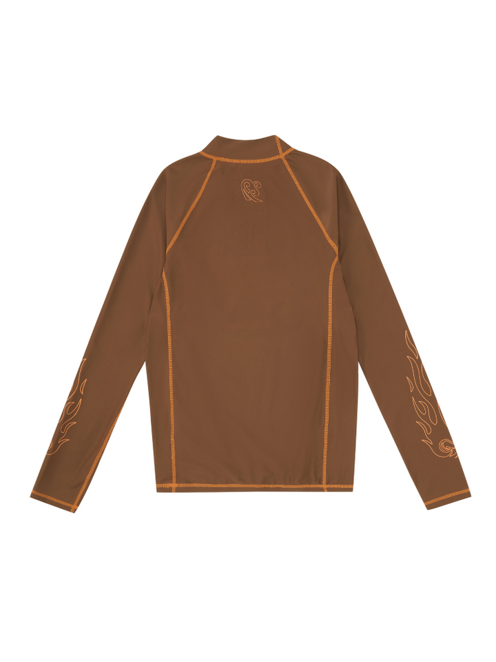 CHILLHANG UPF50+ Long Sleeve UV Rash Guard - Men's - Snowears- T-Shirts