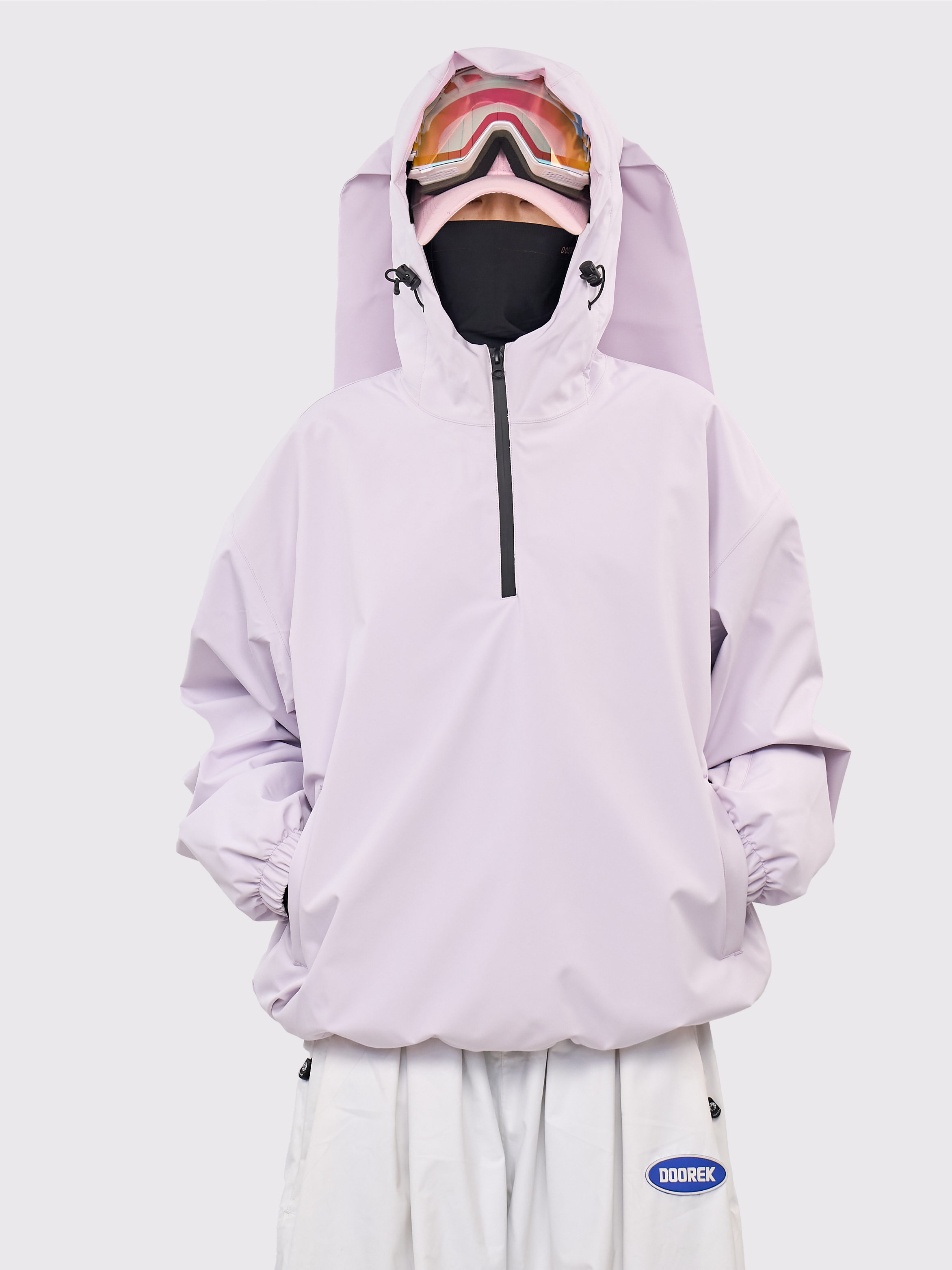 Doorek Bunny Ear Pullover Snow Hoodie - Unisex Doorek | Snowears.com