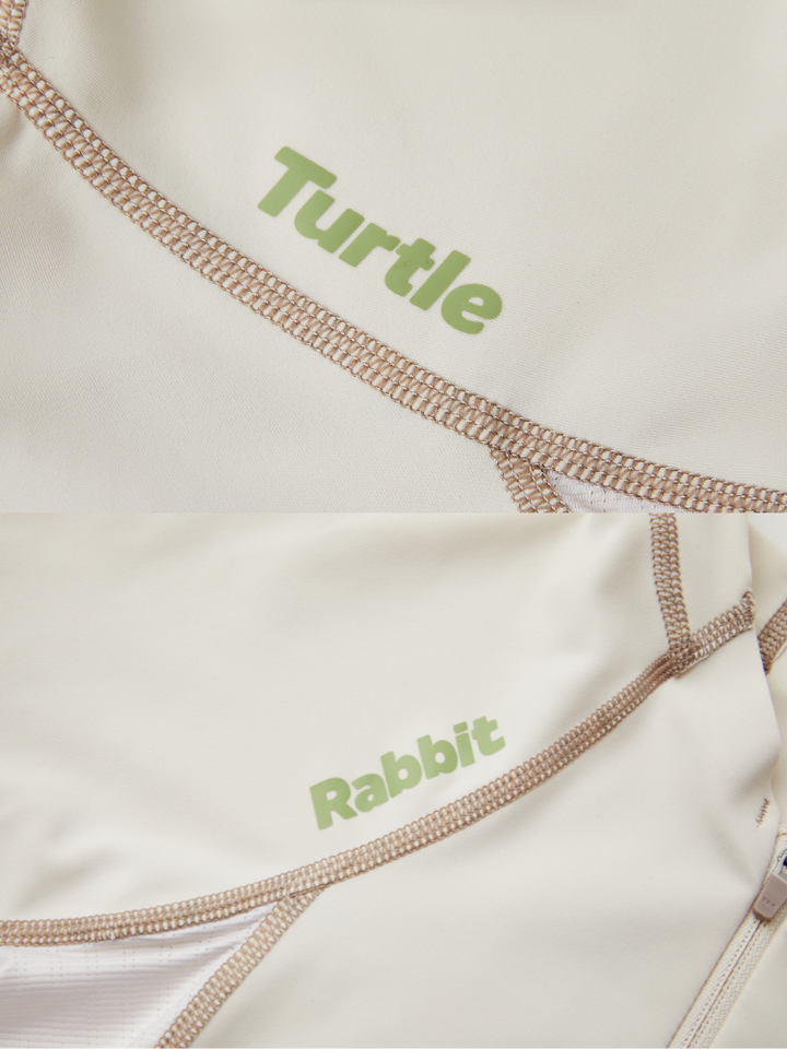 TurtleRabbit Sand & Olive Cycling Jersey - Women's - Snowears- T-Shirts