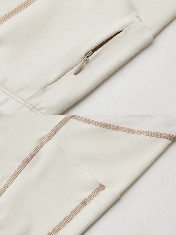 TurtleRabbit Sand & Olive Cycling Jersey - Women's - Snowears- T-Shirts