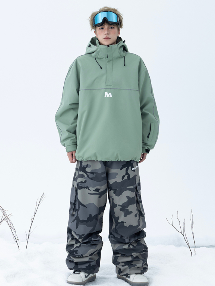 Molocoster 3L Camo Baggy Ski Pants - Unisex Molocoster | Snowears.com
