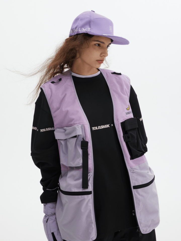 Tolasmik x Banana Hook Streamline Cargo Vest - Unisex - Snowears- vest