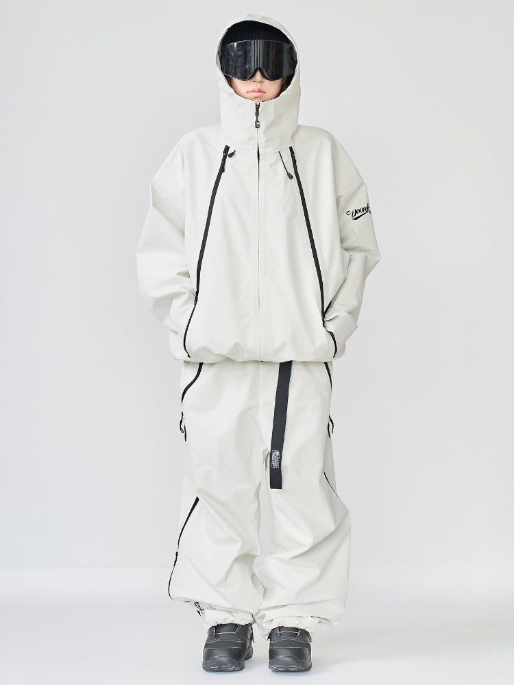 Doorek GlideFlow Shell Baggy Ski Pants - Unisex - Snowears- pants