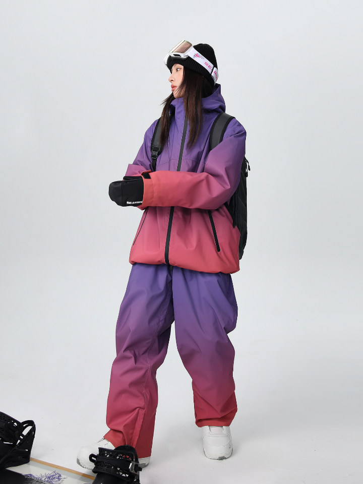 Searipe 3L Gradient Snow Suit - Women's - Snowears- Suits