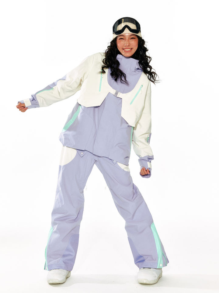 LITAN Chic Macaron Snow Bib Pants - Women's - Snowears- bib pants