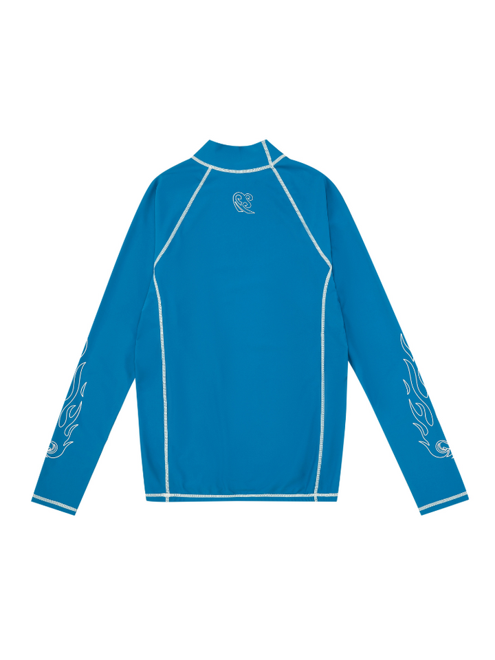 CHILLHANG UPF50+ Long Sleeve UV Rash Guard - Men's - Snowears- T-Shirts