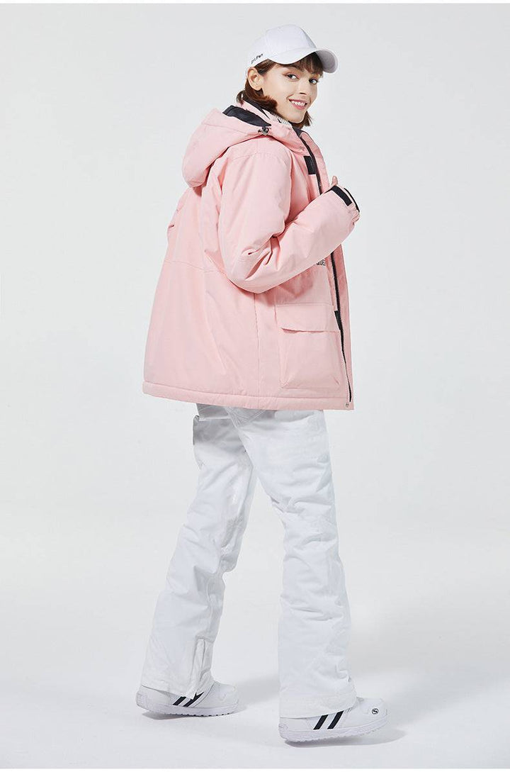 ARCTIC QUEEN Unisex Blizzard Snow Suit - Pure Pink Series - Snowears-snowboarding skiing jacket pants accessories