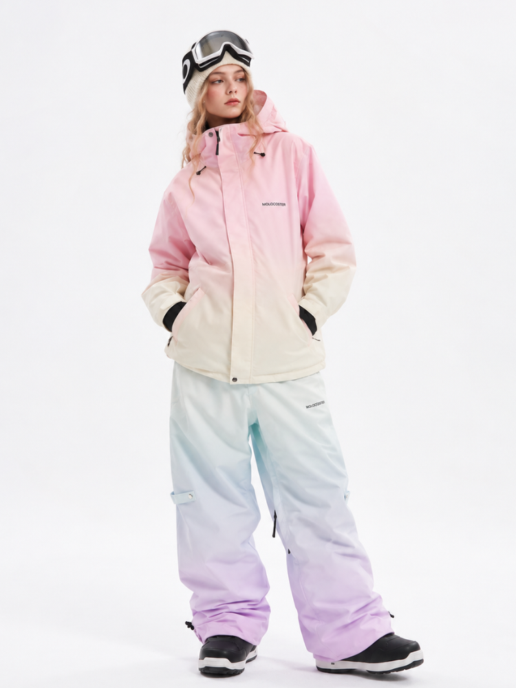Molocoster 3L Rainbow Unicorn Snow Suit - Unisex Molocoster | Snowears.com