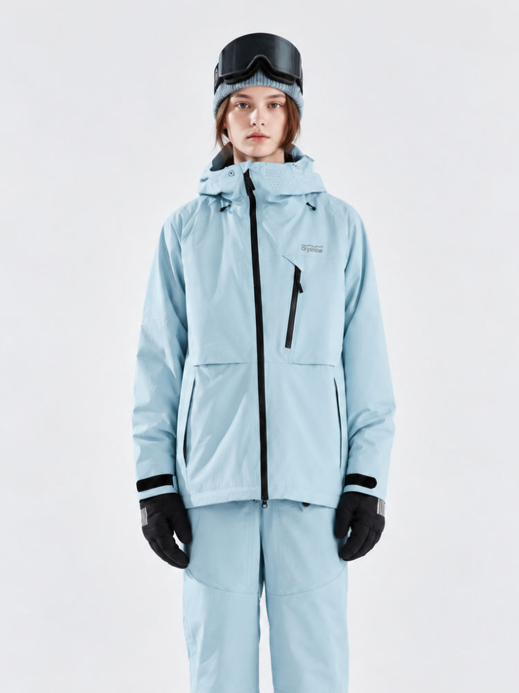 Drysnow Adept 3L Snow Jacket - Unisex Blue Drysnow | Snowears.com