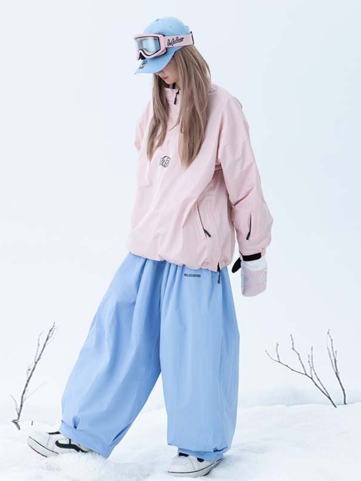 Molocoster Parachute Baggy Ski Pants – Unisex - Snowears