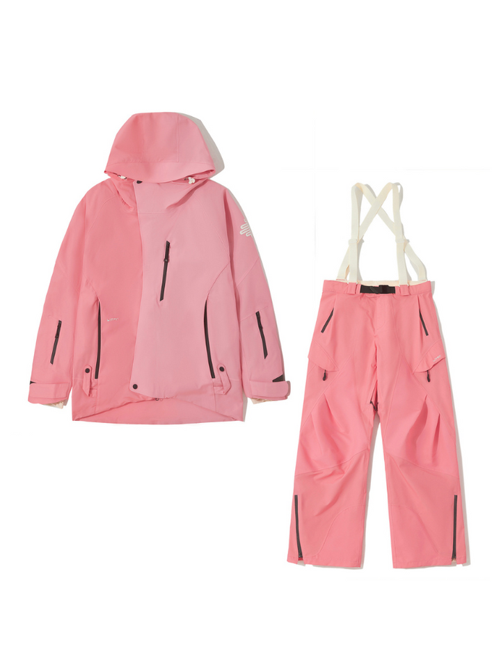 LITAN Gradient Color Mountain Snow Suit - Unisex - Snowears
