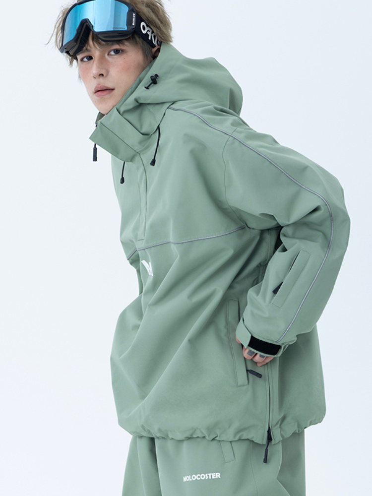 Molocoster Drift 3L Baggy Ski Fleece Pullover - Unisex - Snowears