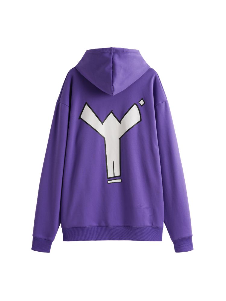 Winter Ticket Freestyle Purple Fleece Hoodie - Unisex Purple Winter Ticket | Snowears.com