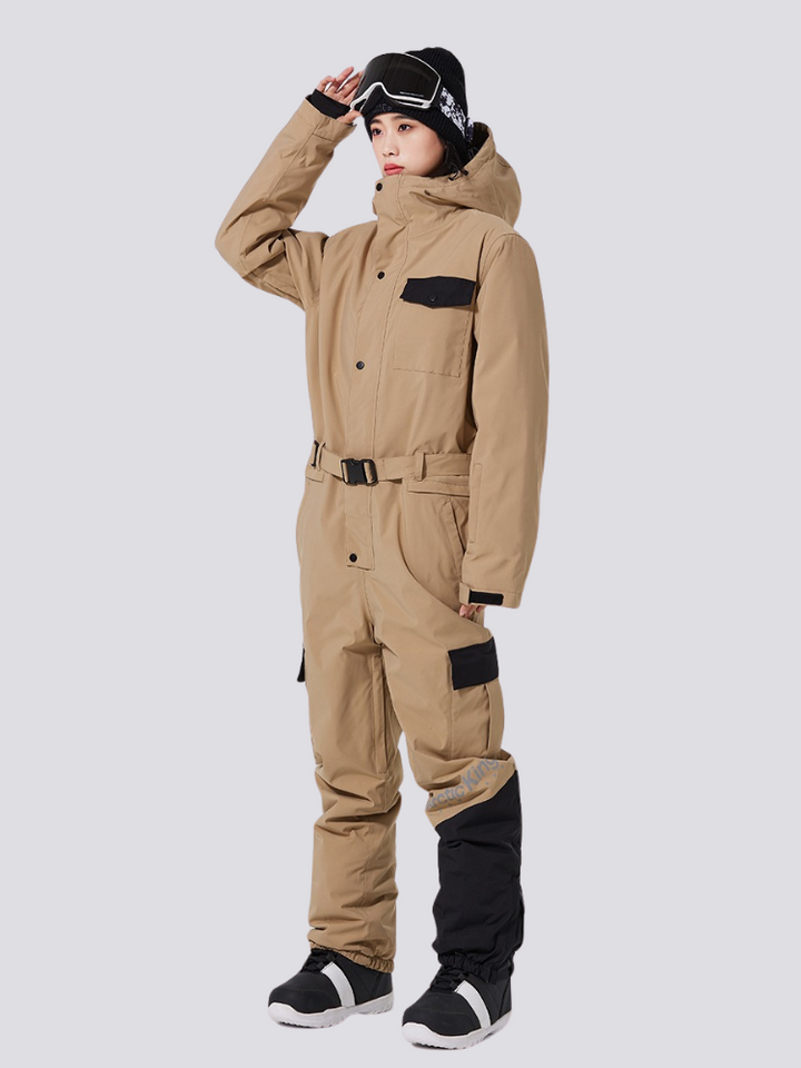 ARCTIC QUEEN Thermal Outdoor Ski Jumpsuit - Unisex - Snowears- Pants