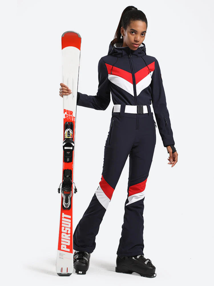 Gsou Snow Elegance Slim Ski Jumpsuit - US ONLY - Snowears- One-piece ski suits