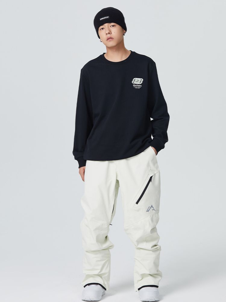 Searipe ダイアゴナル ジッパー スノーパンツ - メンズ | Snowears