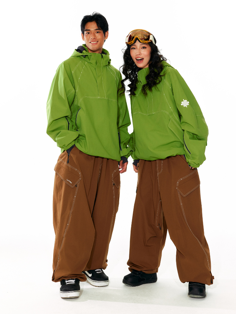 LITAN Gateway Shell Pullover Jacket - Unisex - Snowears- Jackets