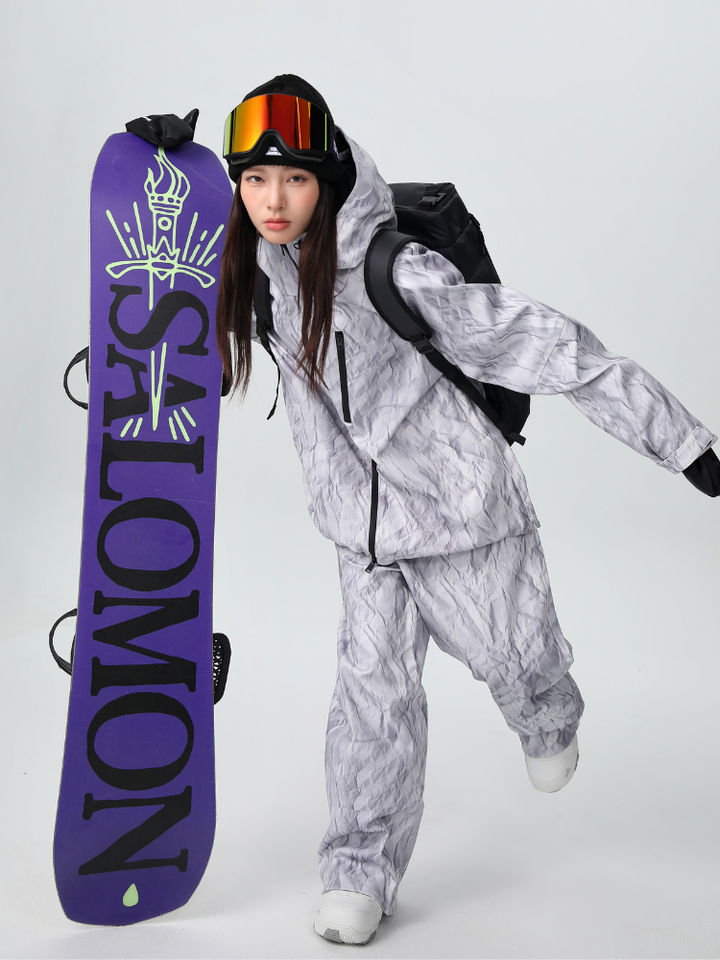 Searipe Denim Drift Baggy Snow Suit - Women's - Snowears- Suits