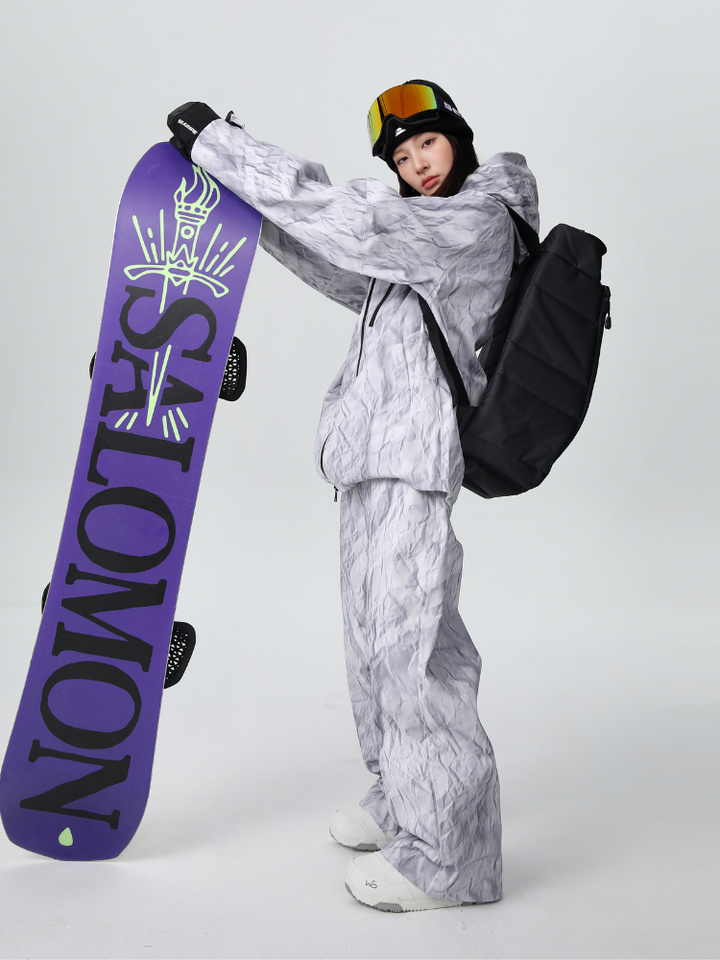 Searipe Denim Drift Baggy Snow Suit - Women's - Snowears- Suits