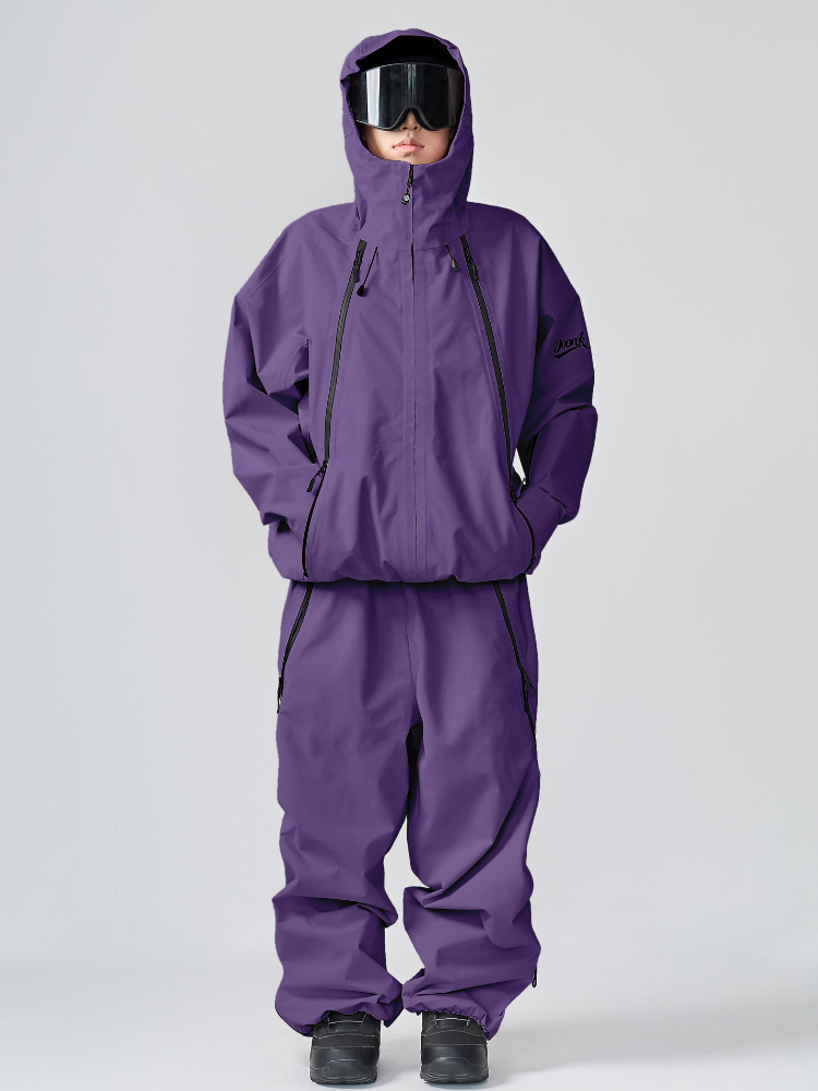 Doorek GlideFlow Shell Baggy Ski Pants - Unisex - Snowears- pants