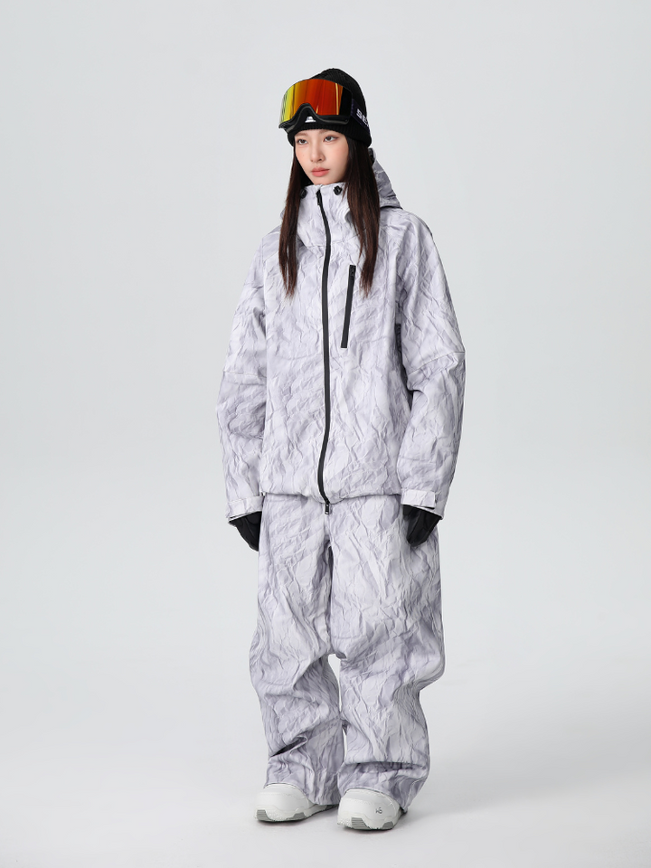 Searipe Denim Drift Baggy Snow Suit - Women's - Snowears- Suits