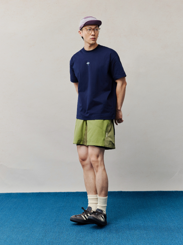 TurtleRabbit Jungle Green Shorts - Unisex - Snowears- shorts