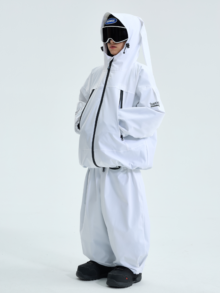 Doorek Kids Detachable Rabbit Ears Hooded Snow Jacket Doorek | Snowears.com