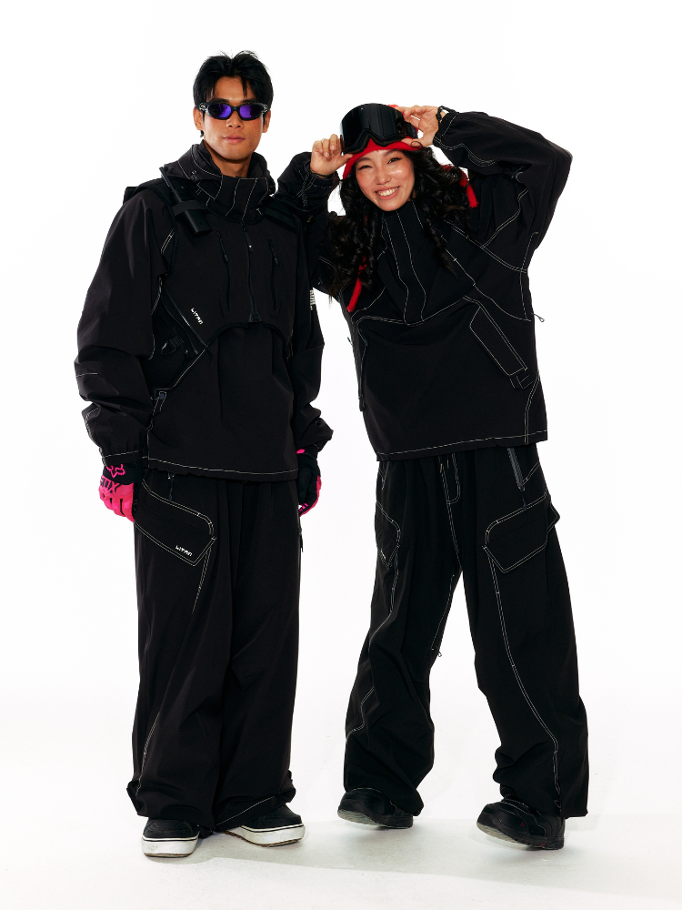 LITAN Gateway Shell Pullover Jacket - Unisex - Snowears- Jackets