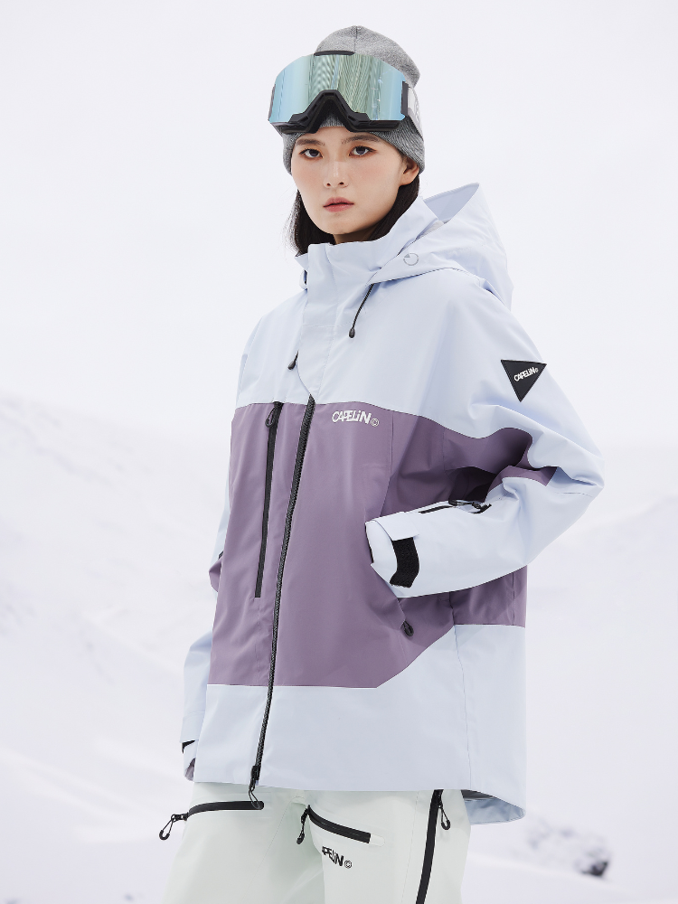 Capelin Crew Beta 3L Insulated Snowboard Jacket - Unisex Purple Capelin Crew | Snowears.com