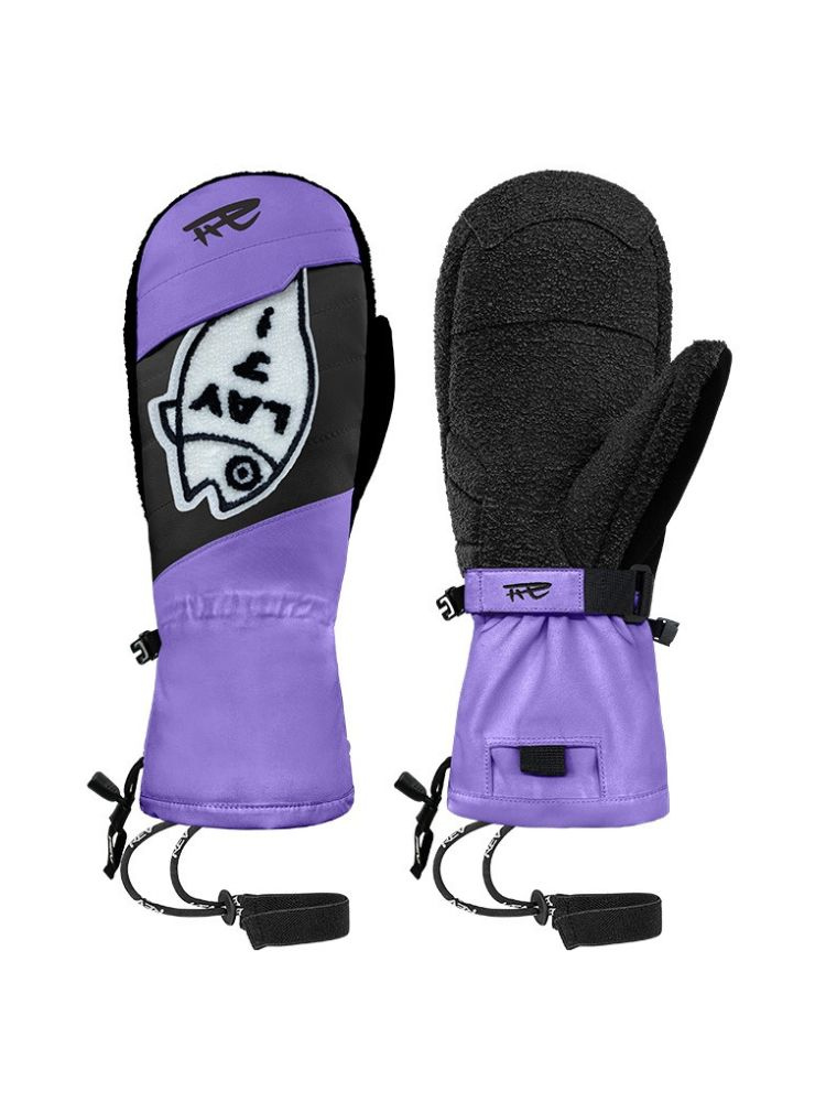 REV Kevlar Pro Bouncing Doll Snowboard Mittens Dark Purple REV | Snowears.com