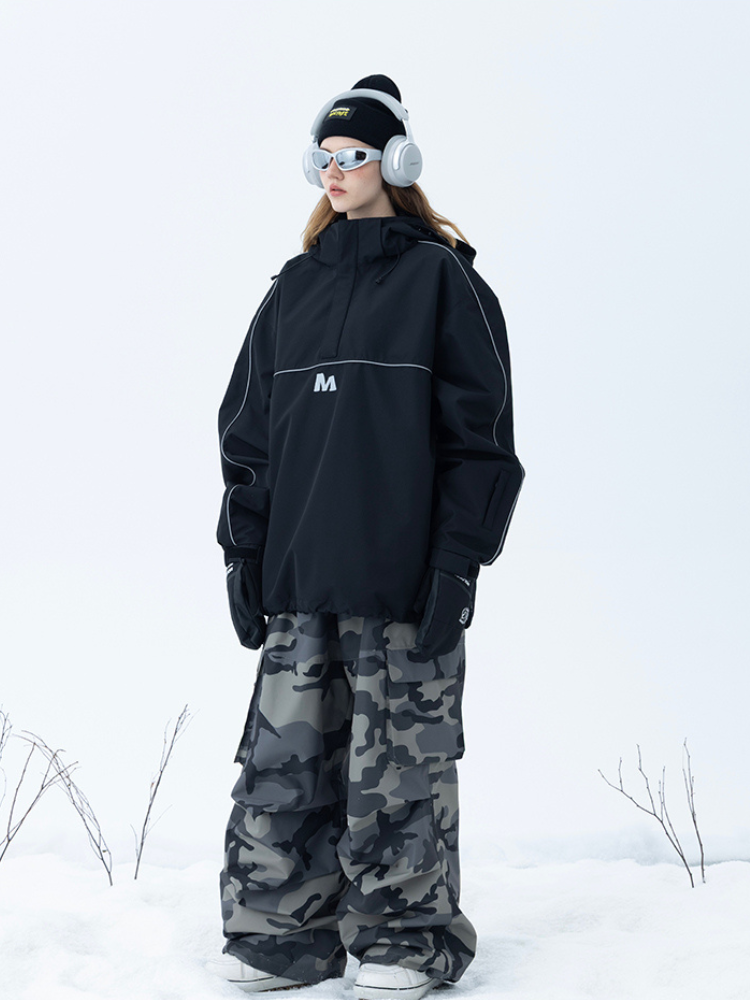 Molocoster Drift 3L Baggy Ski Fleece Pullover - Unisex - Snowears