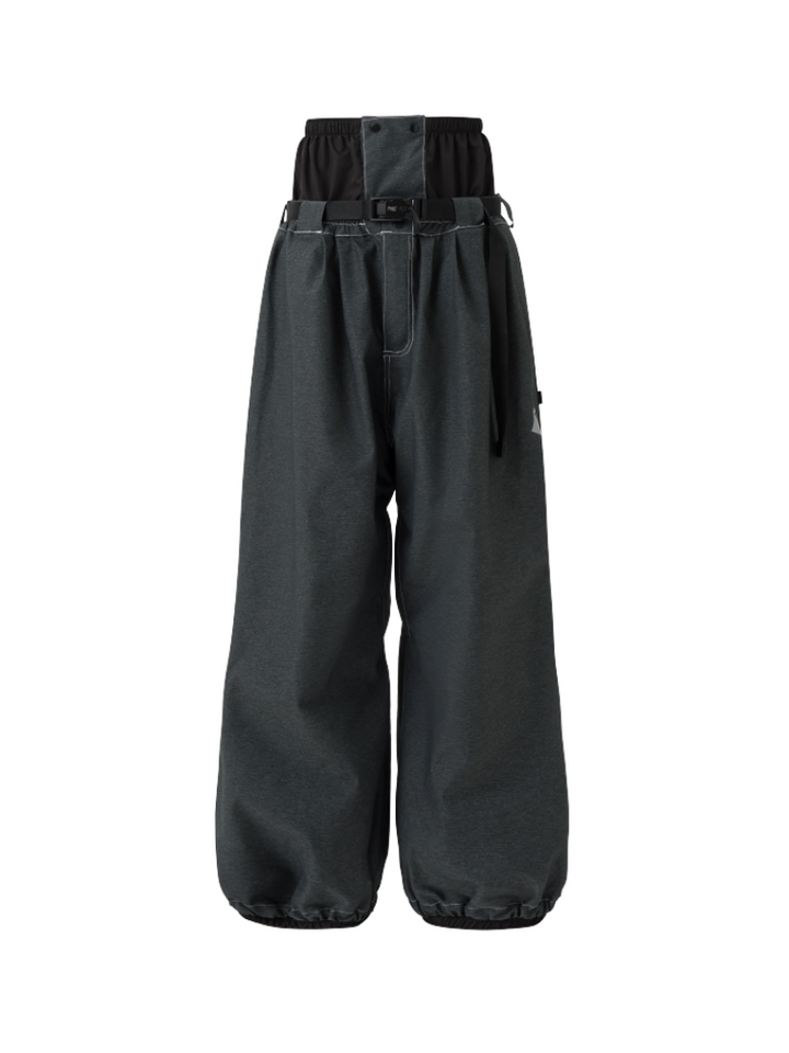 POMT Demin Baggy Snow Pants - Unisex - Snowears- Snow/Ski Pants