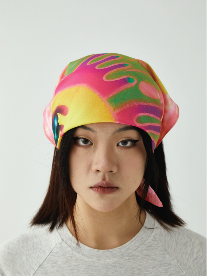 DISOV Crybaby Angel Y2K Bandana - Snowears- Bandana
