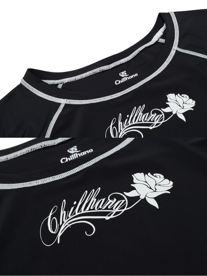 CHILLHANG Classic UPF50+ Surf Long Sleeve Rash Guard - Women's - Snowears- T-Shirts
