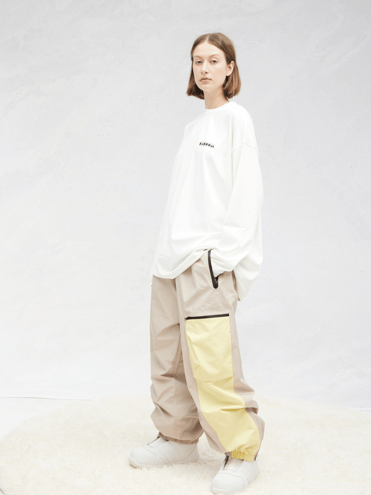 RandomPow Retro Snow Pants - Women's Khaki RandomPow | Snowears.com