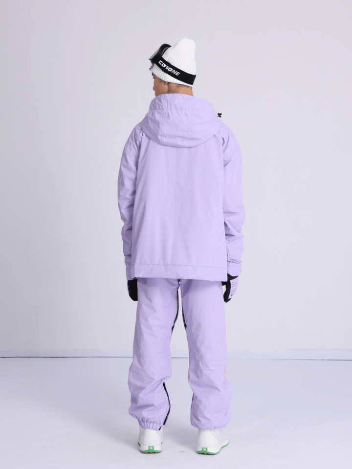 Cosone Oblique Zipper Suit - Unisex - Snowears- Suits