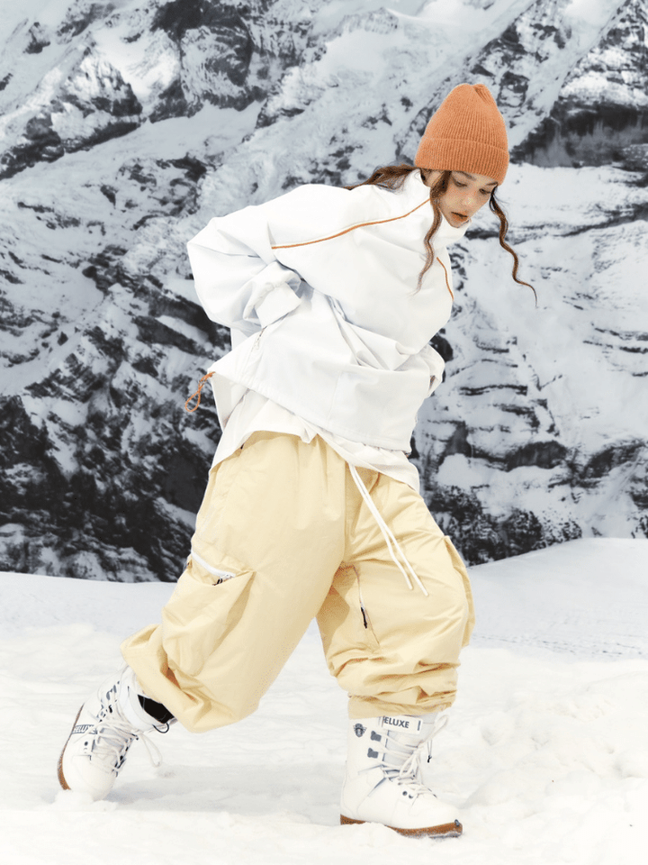 Hellystudio Super Baggy Fleece Pants - Women's - Snowears- Womens snowboard/Ski Pants