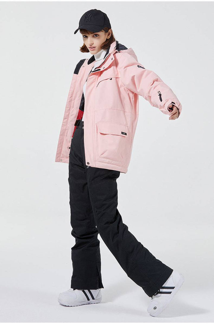 ARCTIC QUEEN Unisex Blizzard Snow Suit - Pink Series - Snowears-snowboarding skiing jacket pants accessories