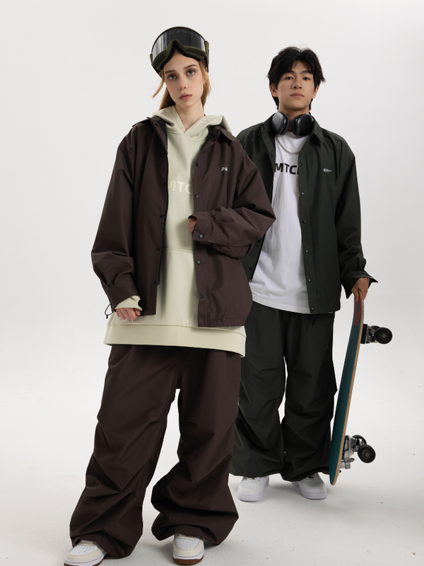 POMT CleanF Wrinkle Baggy Snow Pants - Men's - Snowears- snow pants