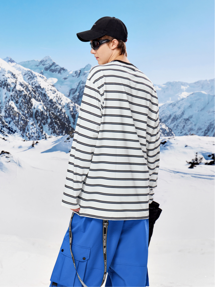 RenChill Classic Striped Ski Sweatshirt - Unisex Renchill | Snowears.com