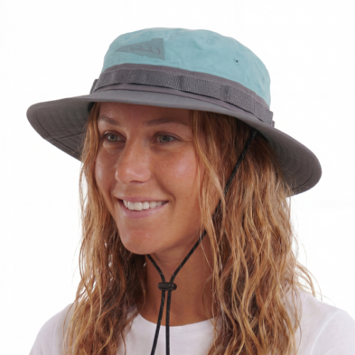 CHILLHANG coastal surf hat with EVA brim support for windy beach days | Snowears