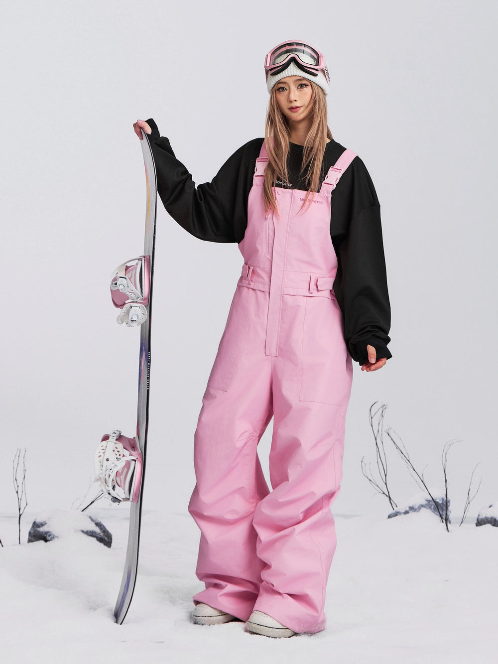 MOLOCOSTER 3L Daydream Baggy Snow Bibs – Unisex