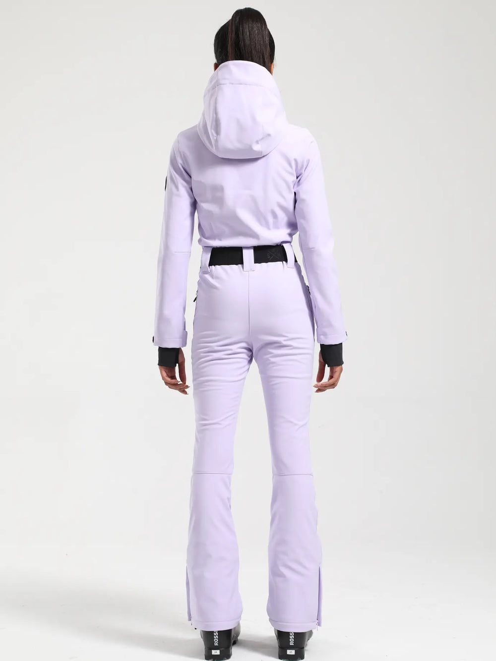 Gsou Snow Belted Flare Slim Ski Jumpsuit - Women's