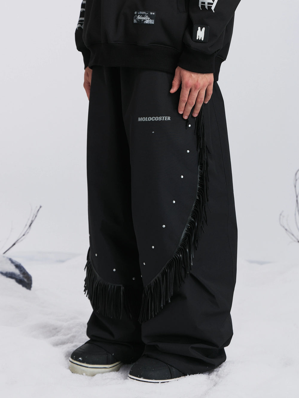 Molocoster Rodeo Fringe 3L Baggy Snow Pants - Unisex