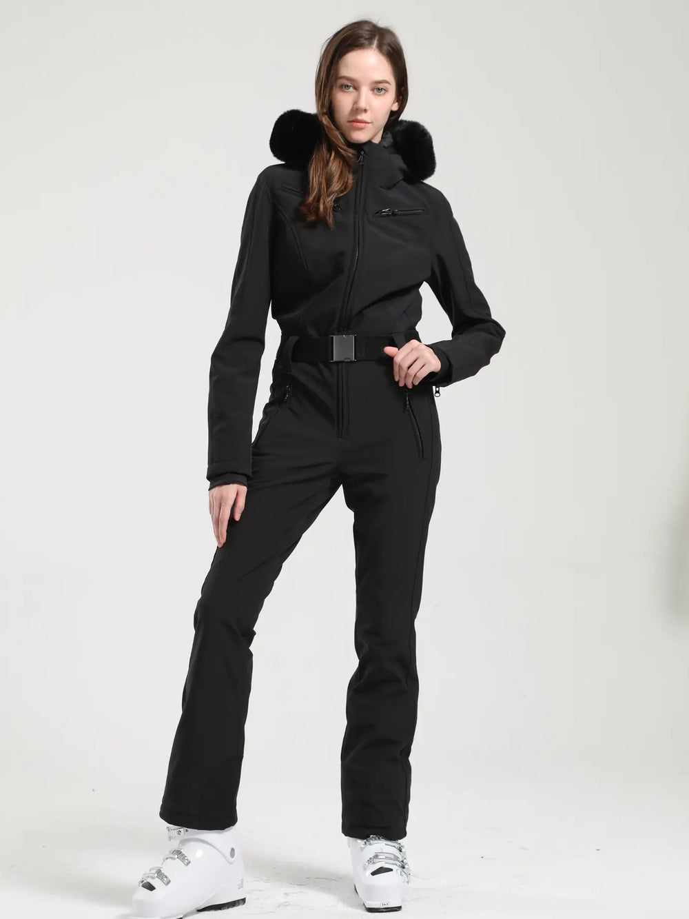 Gsou Snow Classic Faux-Fur Ski Jumpsuit - Women's